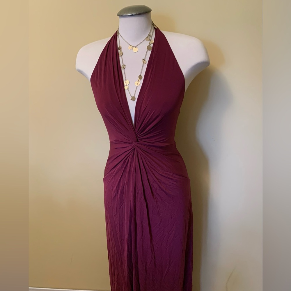 SEXY Vintage BCBG plunge neck Dress